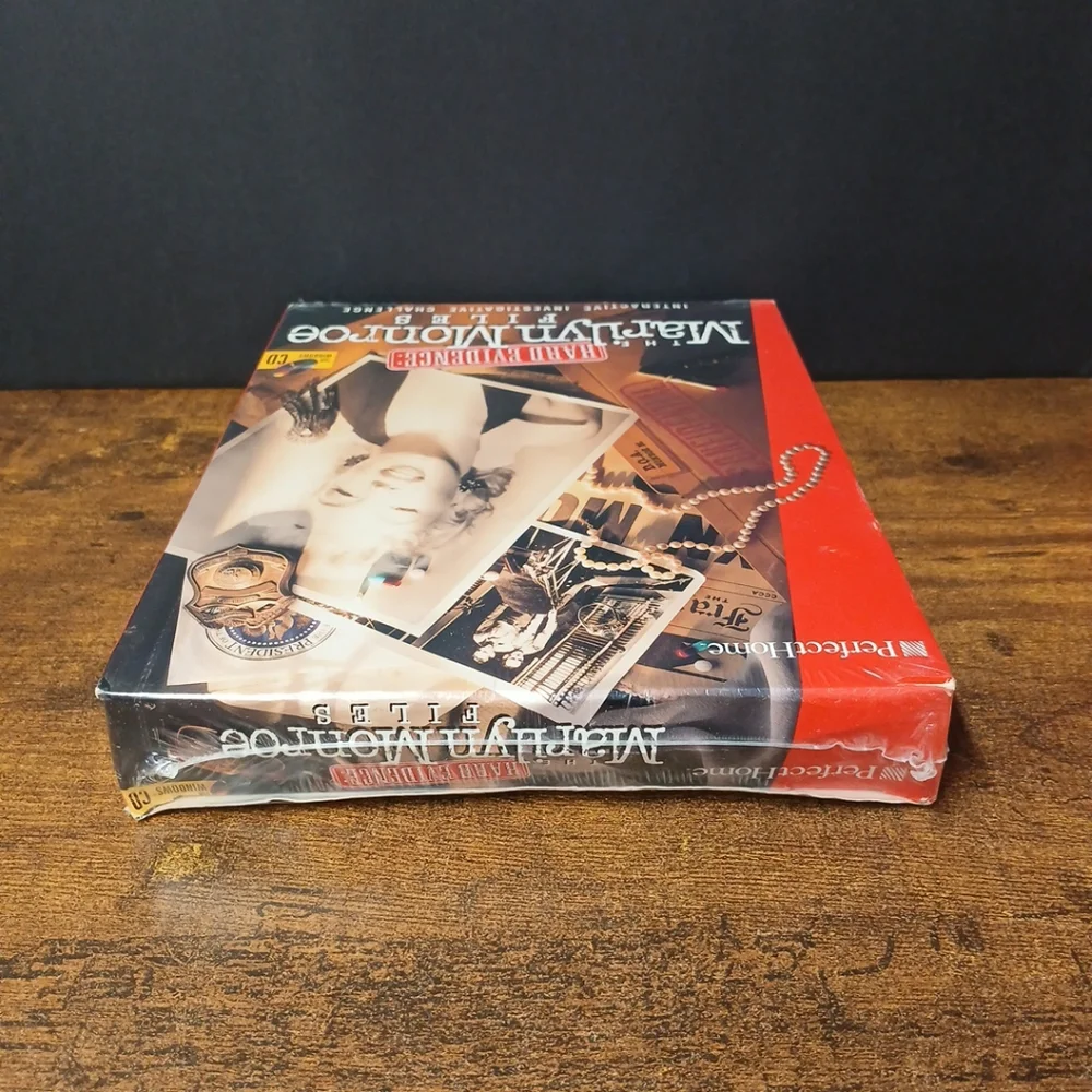 NEW SEALED 1995 Hard Evidence The Marilyn Monroe Files PC WINDOWS CD-ROM Game